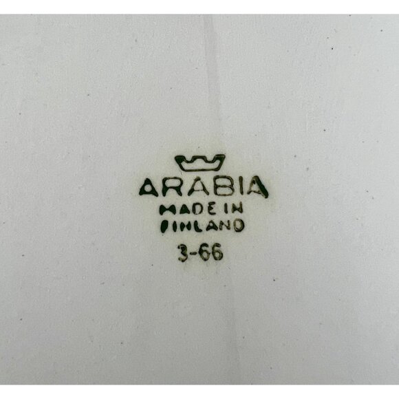 Arabia of Finland Strawberry Jam Jar Pot w/Lid Pomona Raija Uosikkinen 1960's - Picture 9 of 10